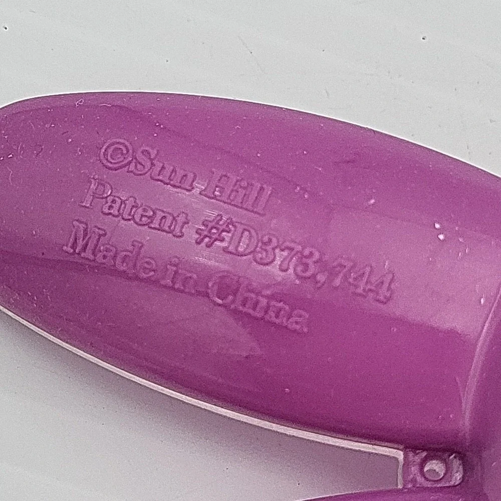 Vintage Sun Hill Plastic Purple‎ Easter Bunny Head Container